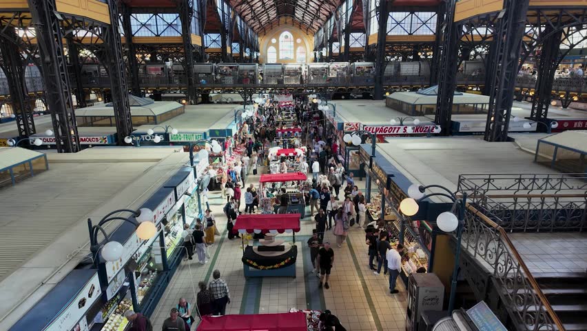 Budapest , Budapest , Hungary - 04 28 2025: Castle Market Hall, Budapest, Hungary, Europe