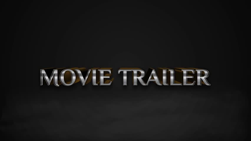 Movie Trailer Animation 4K Text Effect