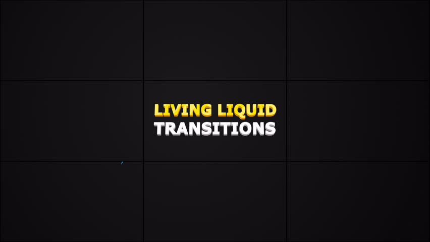 A pack of abstract 2D liquid style transitions resembling tentacles, ink splashes or swirling vortices. Full HD resolution with alpha channel.