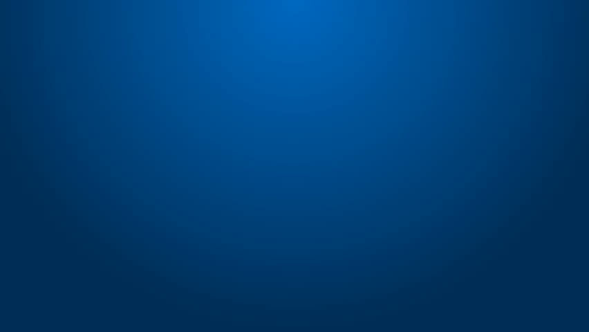 White line Plant in pot icon isolated on blue background. Plant growing in a pot. Potted plant sign. 4K Video motion graphic animation.