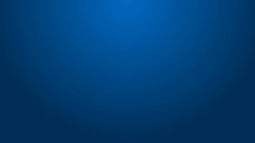 White line Computer with music note symbol on screen icon isolated on blue background. 4K Video motion graphic animation.