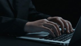 A woman works on a laptop, engaging with digital cloud storage concepts. File icons surround her, emphasizing modern data management and technology solutions. Qubit - Powered by Shutterstock - Get 15% off with code: PIKWIZARD15