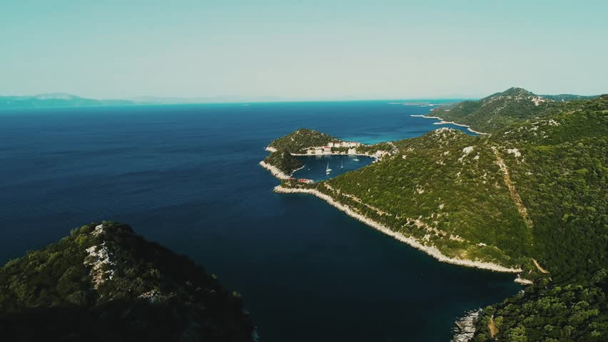 Unforgettable yachting in picturesque Croatia. Beautiful lagoons of the Adriatic Sea.