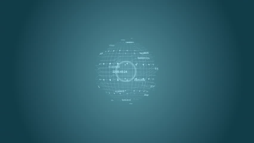 3D-rendered translucent globe with grid network rotating, showing floating Bitcoin token spheres. Technology, innovation, cybersecurity, finance, networking, virtual, futuristic - Powered by Shutterstock - Get 15% off with code: PIKWIZARD15