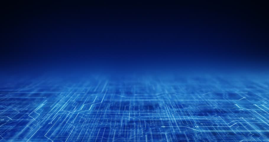 Blue abstract line digital technology background for modern tech and digital projects. Perfect for presentations, websites, and futuristic visuals. 3D render