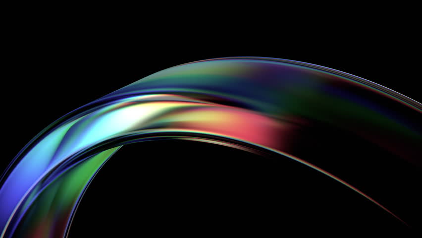 Abstract animation, background with color refraction effect, 4k seamless looped video, 3d render - Powered by Shutterstock - Get 15% off with code: PIKWIZARD15
