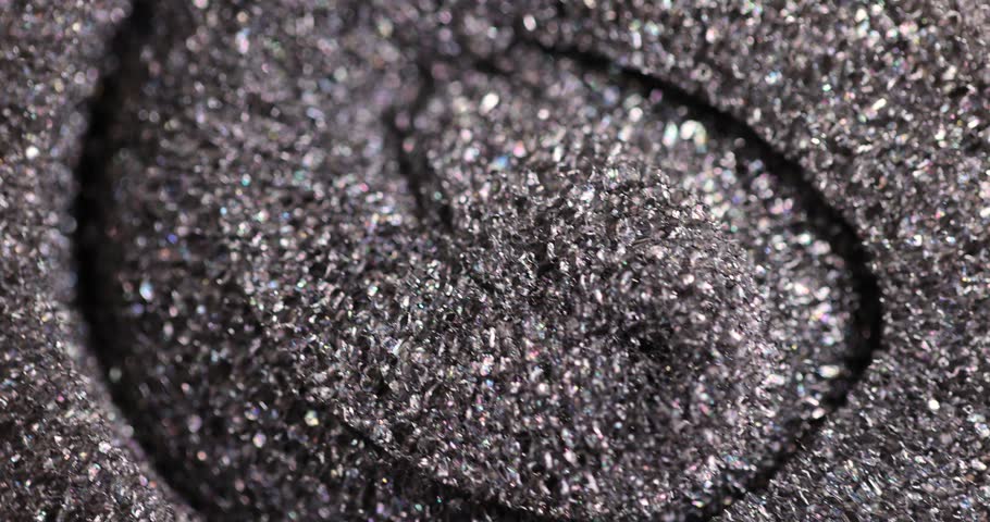 black foam for safe packaging of products, sponge for giving elasticity to objects or sound insulation or as a packaging material