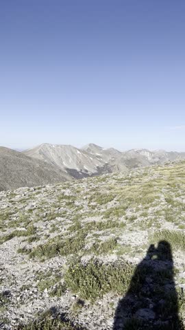 mount shavano, tabeguache peak, colorado 14ers, sawatch range, hdr video, high dynamic range, alpine hiking, twin peaks, mountain summit, hiking adventure, nature video, colorado wilderness, sunrise
