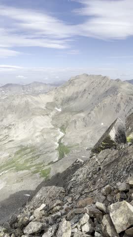 mount columbia, colorado 14er, sawatch range, collegiate peaks, rocky mountains, hdr video, high dynamic range, alpine hiking, mountain summit, hiking adventure, nature video, colorado wilderness