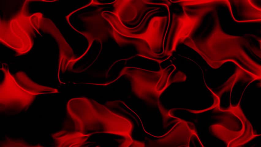 Flowing Red Electric Lava Texture
