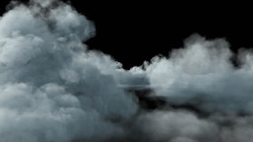 Soft clouds flying in open air. 3D render. Gentle cloud movement across transparent background. - Powered by Shutterstock - Get 15% off with code: PIKWIZARD15
