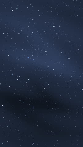 Dreamy dark night sky with scattered stars in deep blue tones. Perfect for backgrounds, meditative themes, digital art, and calming design use.