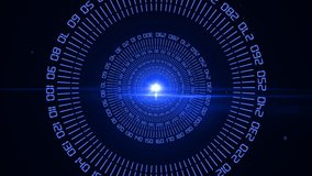 Scope and data processing over black background - Powered by Shutterstock - Get 15% off with code: PIKWIZARD15