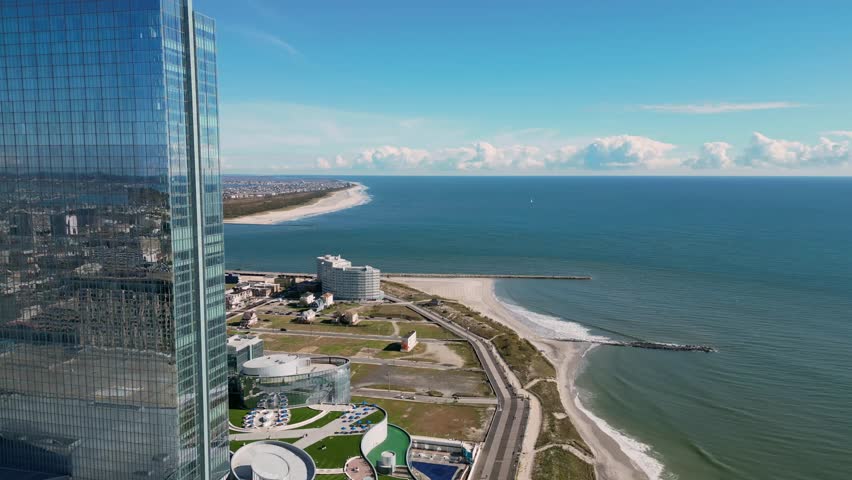 Aerial view of Atlantic City, New Jersey