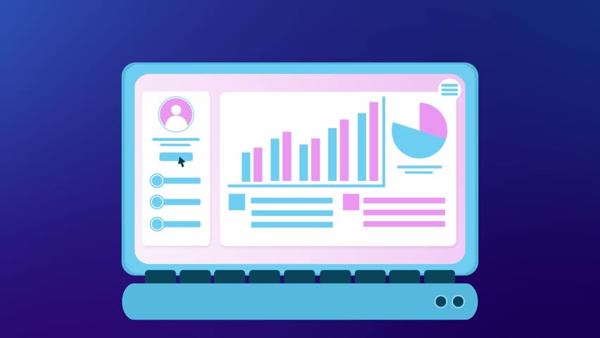 Engaging motion design featuring a trading and bitcoin app interface, perfect for promoting financial services or investment tools
