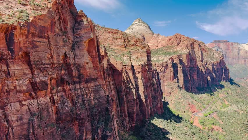 Canyon Overlook in Zion National Park. Utah, USA.