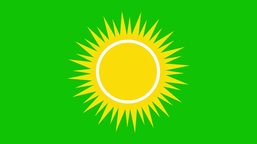 Sun Protection UV Index, spf 20 sign on green background ,Uv radiation, great design for any purposes , Sun protection concept. 4K video motion graphic.	
