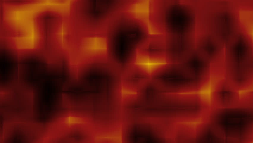Fiery Abstract Heat Grid Motion

