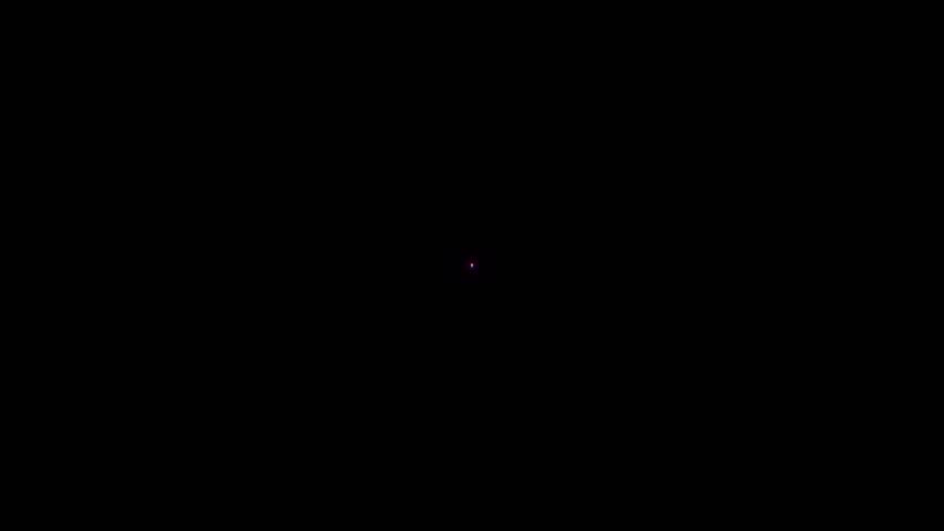Neon number 7 on black background 4K animation. Neon dial number 7 glowing animation. 4K neon number 7
