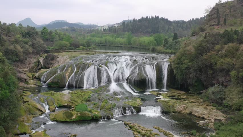 Discover the breathtaking beauty of Huangguoshu Steep Pothang Waterfall in Guizhou Anshun