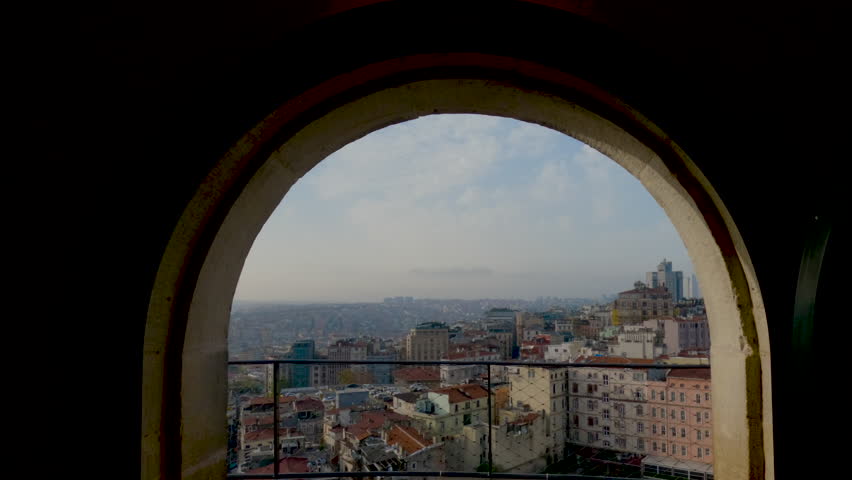 Galata Tower View – Panoramic Cityscape of Istanbul, Turkey