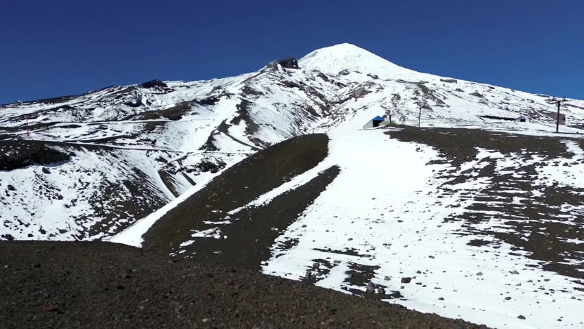Amazing images of the villarica volcano in Chile