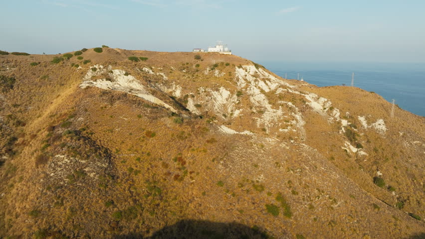 Radar Control Base On The Hills For Ocean Ship Sighting
