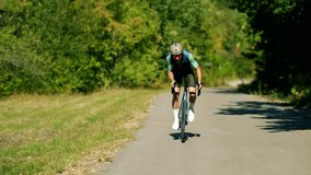 Triathlete Cyclist Bicycle. Cardio Sport Recreation Workout.Athlete Sport Workout. Cyclist Cycling Triathlon Competition.Sport Cyclist Fitness Cycling Road Bike.Triathlon Race Recreation Sport Cyclist - Powered by Shutterstock - Get 15% off with code: PIKWIZARD15