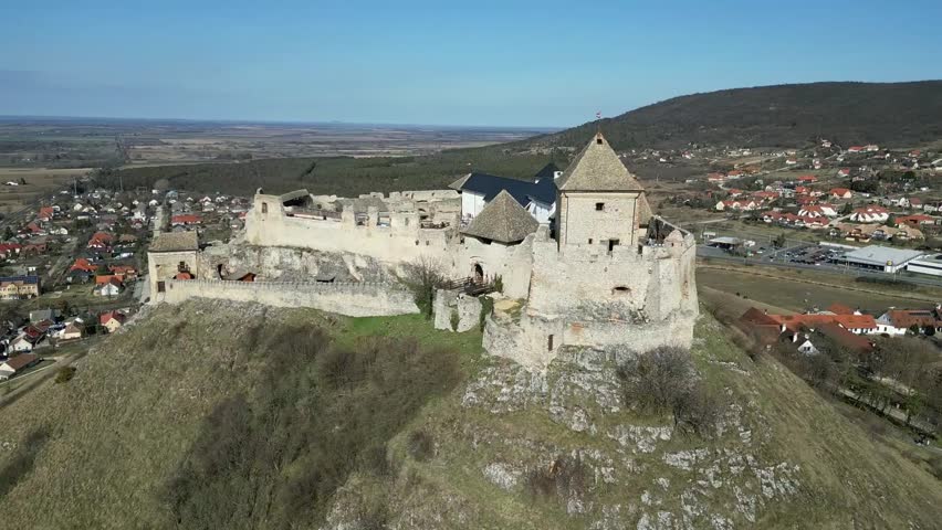 Sümeg Castle on a Hill, Hungary