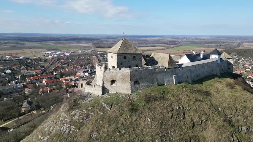 Sümeg Castle on a Hill, Hungary