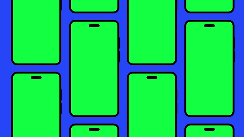 animated mobile mockups with green screen or chroma key HD animated mobile screen mockup 4k