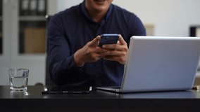 Businessman is using a smartphone and tablet to access the cloud computing system, Storage and data transfer Cloud network, Cloud technology. - Powered by Shutterstock - Get 15% off with code: PIKWIZARD15