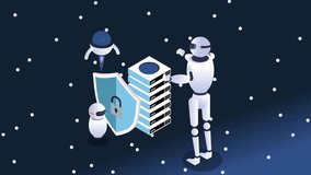 AI Data Security 3d animation cartoon - Powered by Shutterstock - Get 15% off with code: PIKWIZARD15