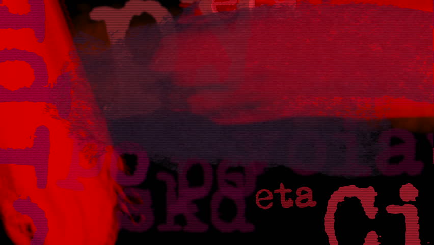 Manic animated titles reveal paranoia and thriller documentary themes