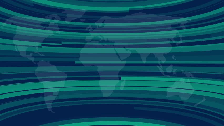  Newsroom Background for News Broadcasts. Blurred of studio at TV station news report and breaking news on world live report Template intro for TV broadcast news program green show screen