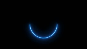 neon light trail circle animation isolated on black background. Endless circular looping pattern Slow turn. Shiny disc. Abstract footage video. neon circle 4k animated video.	 - Powered by Shutterstock - Get 15% off with code: PIKWIZARD15