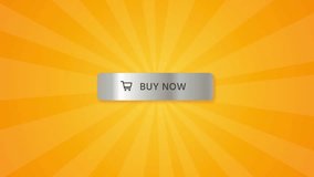Buy now button call to action order banner animated video shop now online store silver button on shiny yellow background - Powered by Shutterstock - Get 15% off with code: PIKWIZARD15