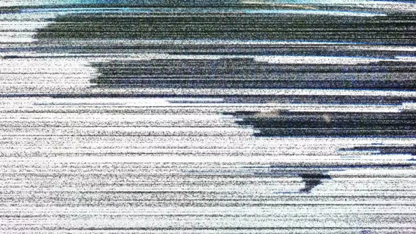 TV Screen Noise Glitch Effect. Television VFX Pack. No Signal Old Vintage TV. Effects Stripes Noise Abstract Background. grain ghost horror error