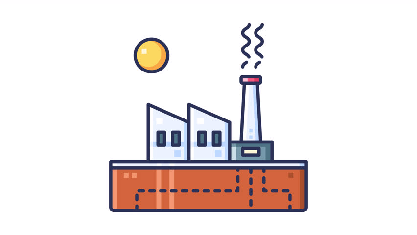 Geothermal Energy Looping Animation with Alpha Channel.