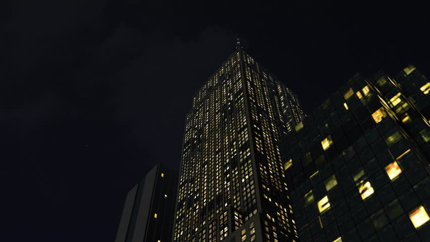 Nighttime Blackout Showing Power Cut Impact