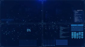 Animated holographic infographic on artificial intelligence management. world of trading, stock exchanges, crypto. Information reports of business strategy for investment. Technology data analysis. 4K - Powered by Shutterstock - Get 15% off with code: PIKWIZARD15