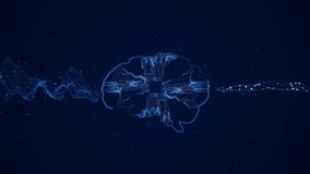 Digital brain scan merging human ai brain network circuit hologram. futuristic brain digital neural network ai processing 3D 4K artificial intelligence Deep Learning, Chatbot, Artificial Intelligence - Powered by Shutterstock - Get 15% off with code: PIKWIZARD15