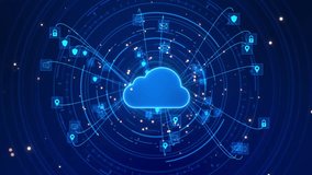 Big data cloud computing data center Big data concept. 5G connectivity of digital and futuristic information. Abstract hi-speed internet of things IOT big data cloud computing. internet of things - Powered by Shutterstock - Get 15% off with code: PIKWIZARD15