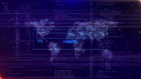 Animation digital data processing system hacked System hack security breach computer hacking warning message alert. cyber security cyberattacks unauthorized access data 3D 4K system error security - Powered by Shutterstock - Get 15% off with code: PIKWIZARD15