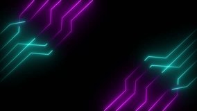 Digital Data moving on Circuit Board Artificial Intelligence Background. Computer Processing and organizing data. Abstract high tech Artificial intelligence data mining animation.dark background. 4k - Powered by Shutterstock - Get 15% off with code: PIKWIZARD15