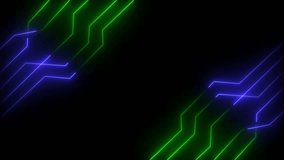 Digital Data moving on Circuit Board Artificial Intelligence Background. Computer Processing and organizing data. Abstract high tech Artificial intelligence data mining animation.dark background. 4k - Powered by Shutterstock - Get 15% off with code: PIKWIZARD15