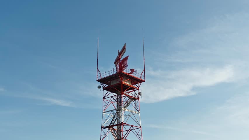 Air Traffic Radar at Airport