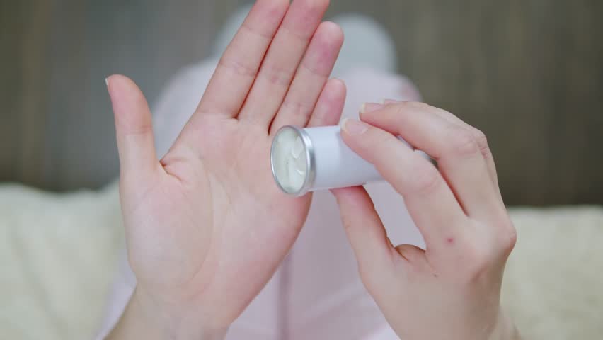 Pills and vitamins macro, Close up view of womans hands holding plenty of different drugs. Painkillers and antibiotics. Healthcare and medicine concept