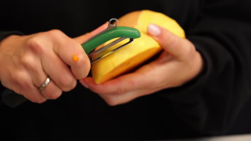 Peeling Butternut Squash for Various Culinary Uses in Different Recipes and Meals