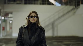 Young woman model shows each pose with choreography of confidence and poise. High fashion aesthetic model. Stylish modern woman. Face of professional fashion model. - Powered by Shutterstock - Get 15% off with code: PIKWIZARD15